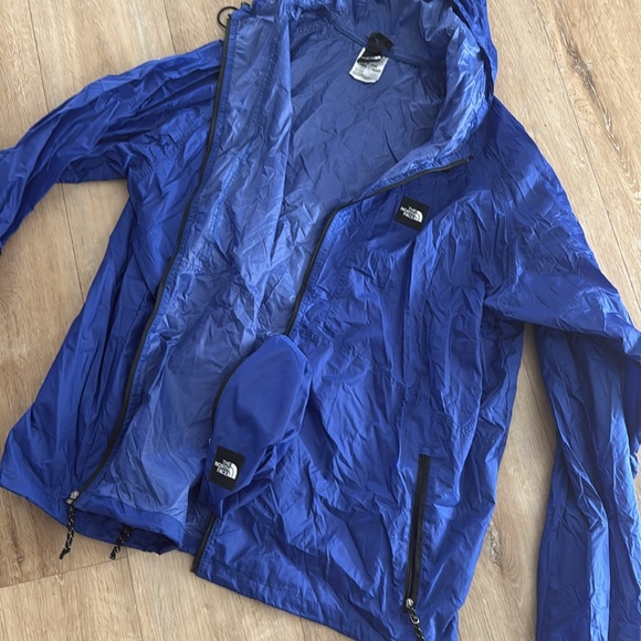 The North Face Royal Blue Hooded Jacket - Picture 2 of 5